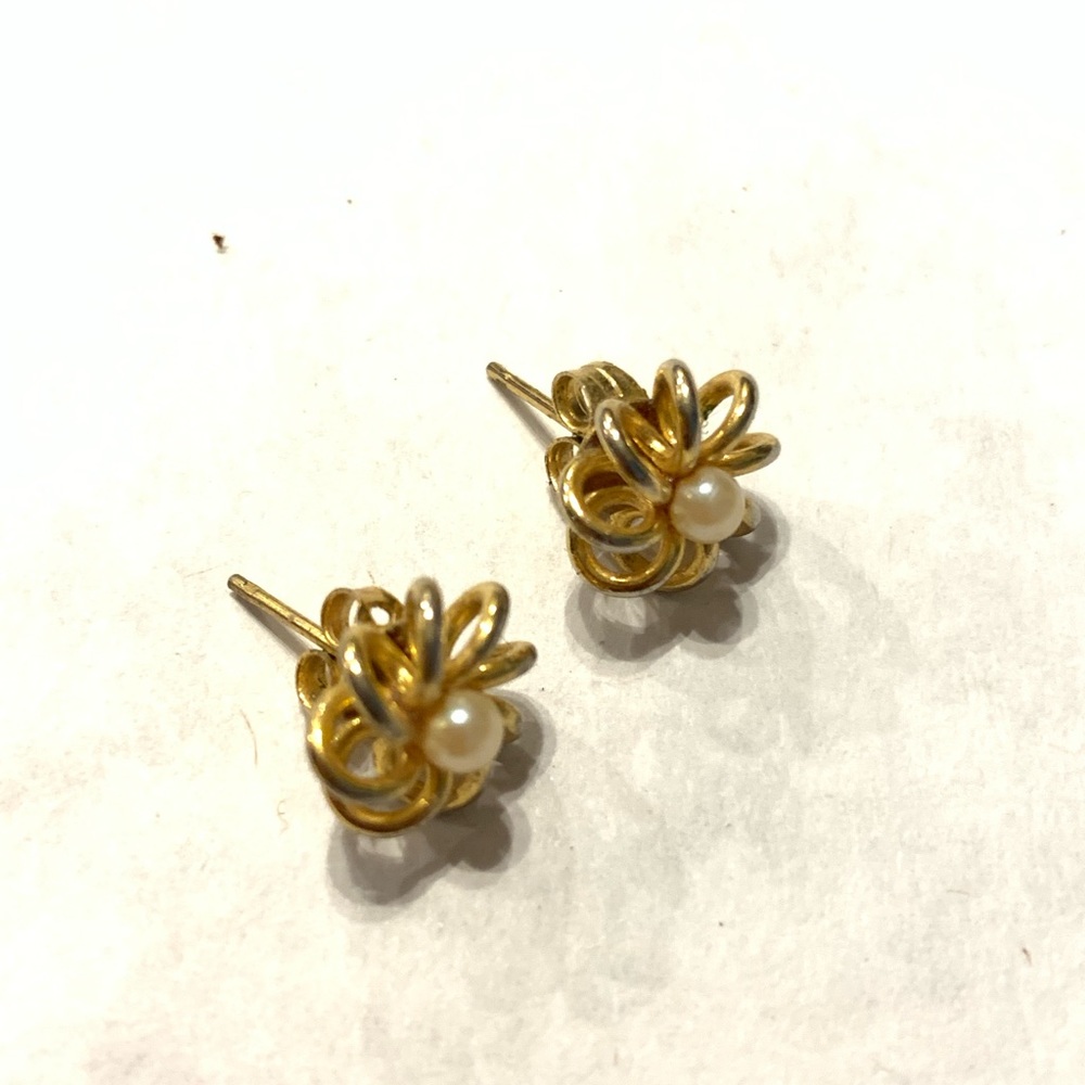 Vintage Post Earrings